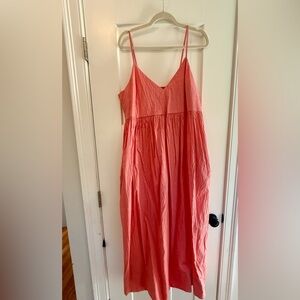 A New Day - Coral Maxi Dress